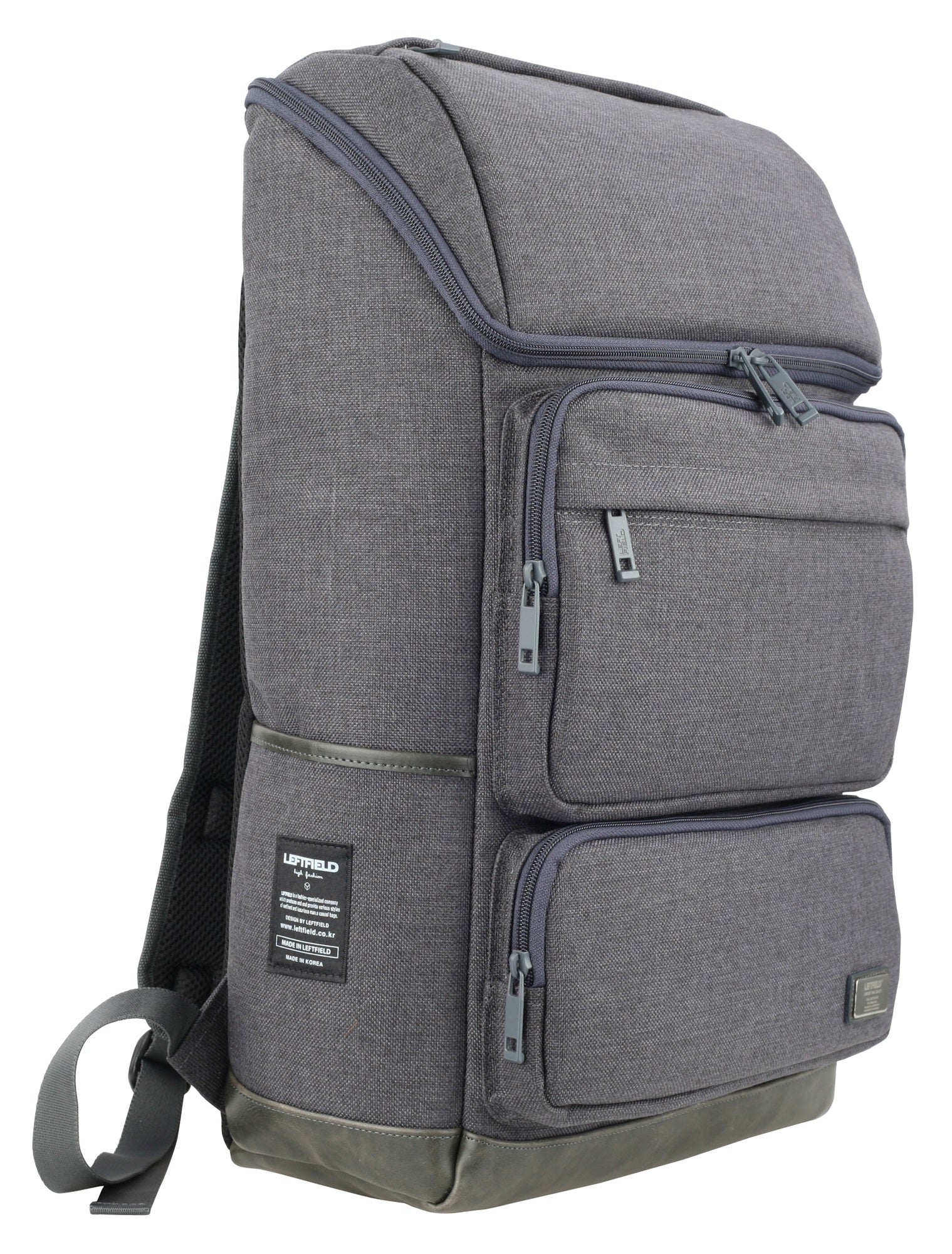 Black Canvas Casual Laptop Daypack Travel Backpacks