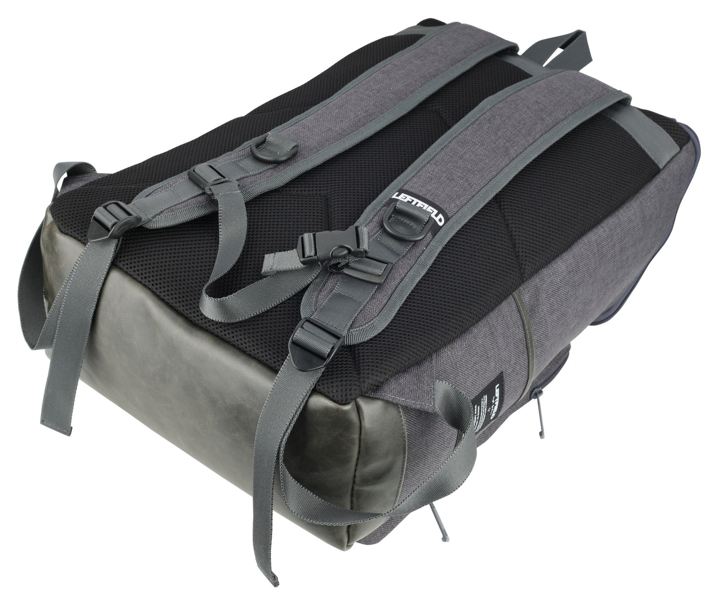 Black Canvas Casual Laptop Daypack Travel Backpacks