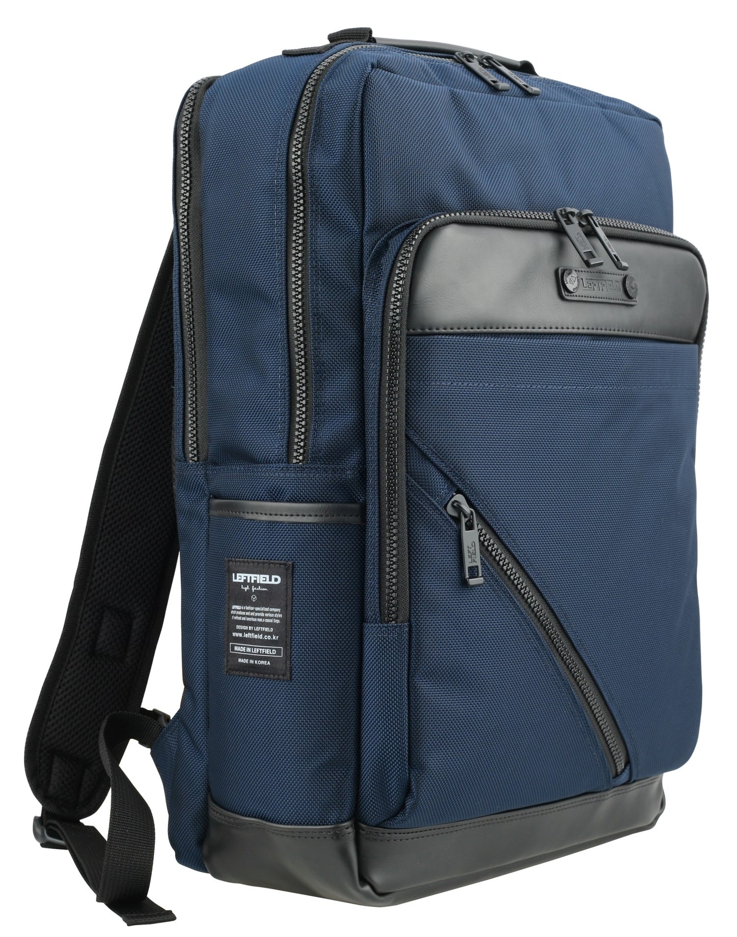 Navy Blue Casual Business Backpacks Laptop Bookbags