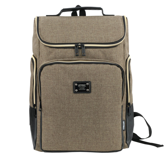 Khaki Green Casual Laptop Backpacks