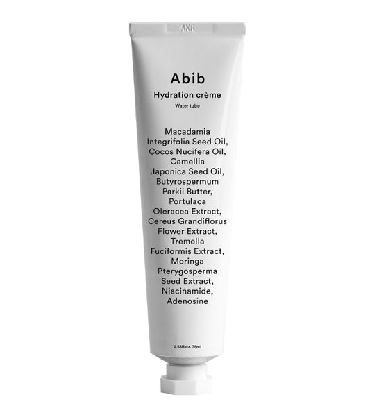 Abib  Hydration crème Water Tube wrinkle improvement Whitening Skin