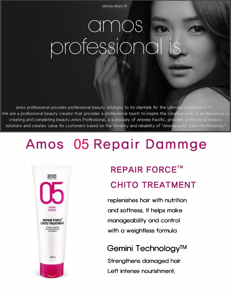AMOS Repair Force Chito Treatment 250ml (Damaged hair)