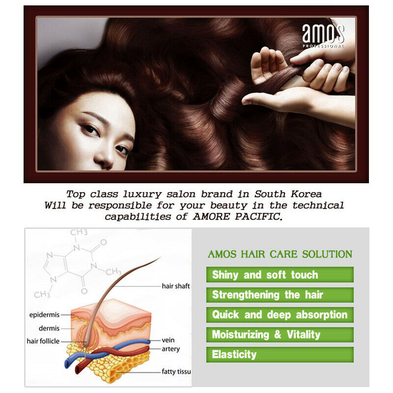 Amos Damaged 05 Repair Force Chito Treatment CMC 330ml Hair Care Amino