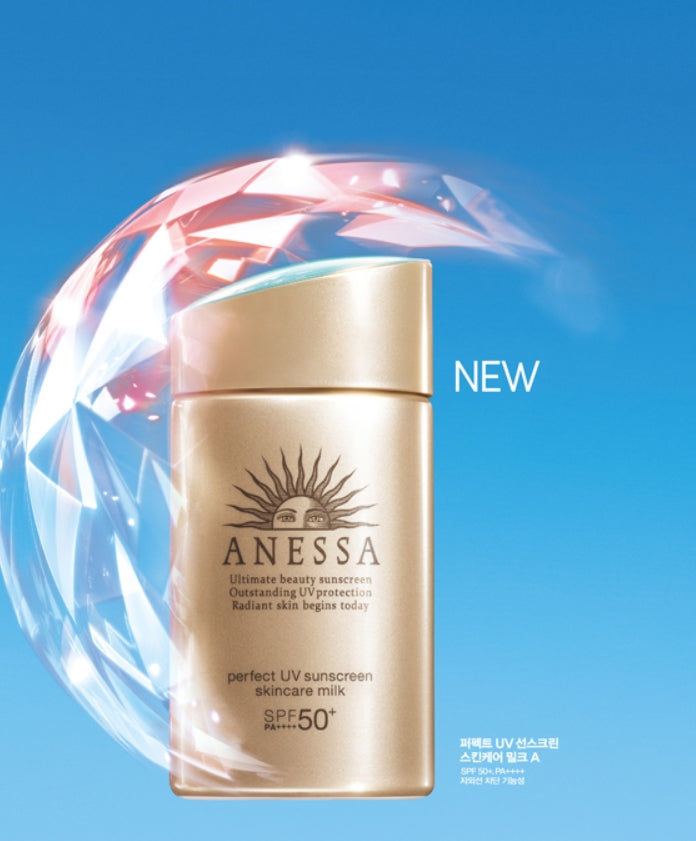 ANESSA Perfect UV Sunscreen Skincare Milk SPF50+ 60ml Korean Skincare