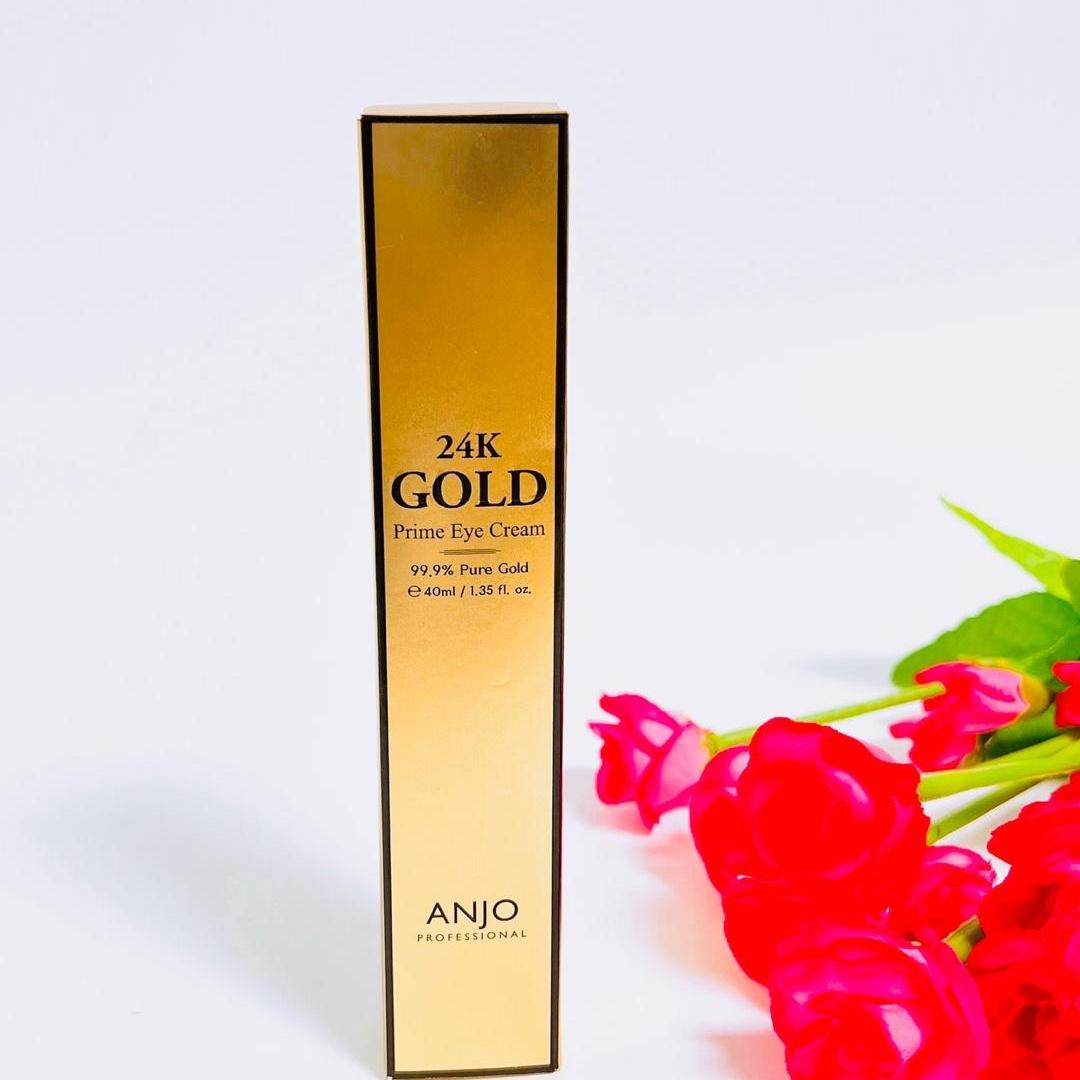 Anjo 24k Gold Eye Creams Anti Ageing Wrinkles Womens Skin Care Cosmetics Fine Lines Crows Feet