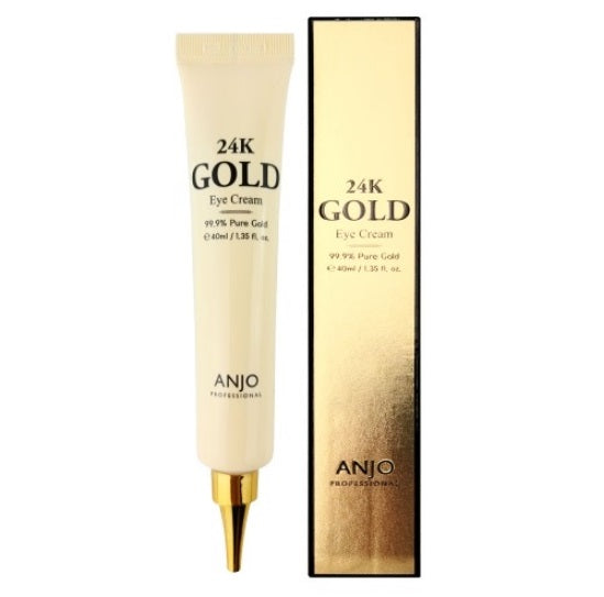 Anjo 24k Gold Eye Creams Anti Ageing Wrinkles Womens Skin Care Cosmetics Fine Lines Crows Feet