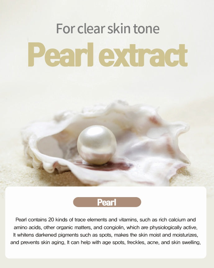 ANJO Pearl Whitening Cream Face Skin Care Moisturizing Anti Wrinkles