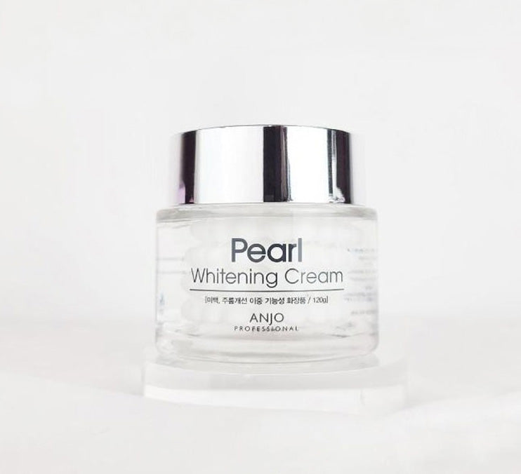 ANJO Pearl Whitening Cream Face Skin Care Moisturizing Anti Wrinkles