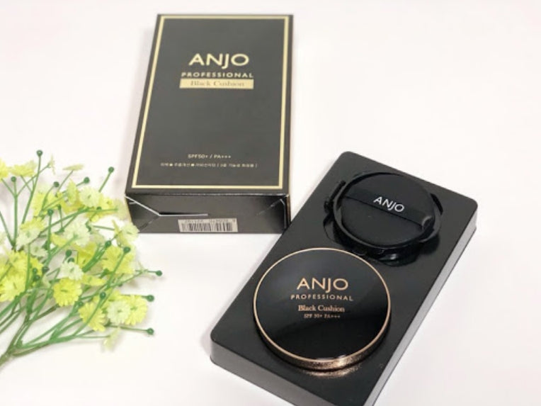 Anjo Professional Black Cushion SPF50 Womens Beauty cosmetics Makeup