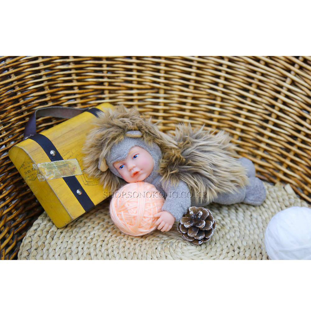 Anne Geddes Baby Hedgehog Cassic Doll Kids Home Deco Accessories