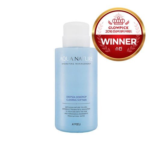APIEU Aqua Nature Deep-Sea Dewdrop Clearing Softener 500ml Skin care