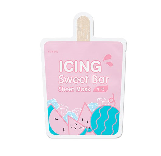 APIEU Icing Sweet Bar Sheet Mask (Watermelon) 1p Skin care Beauty Tool