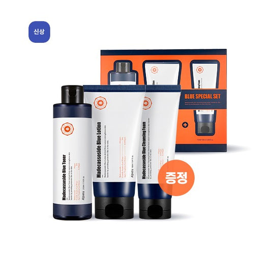 APIEU Madecassoside Blue Special Set Skin care For mens Cosmetics