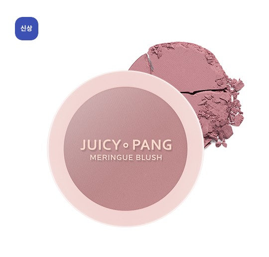 APIEU Juicy Pang Meringue Blush 5.2g (BE02) Makeup Tools Comsmetics