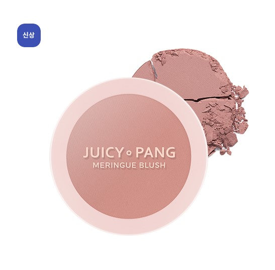 APIEU Juicy Pang Meringue Blush 5.2g (CR02) Makeup Tools Comsmetics