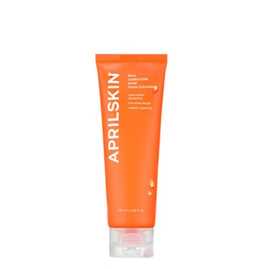 Aprilskin Real Carrotene Acne Foam Cleanser Face Sensitive Skin Care