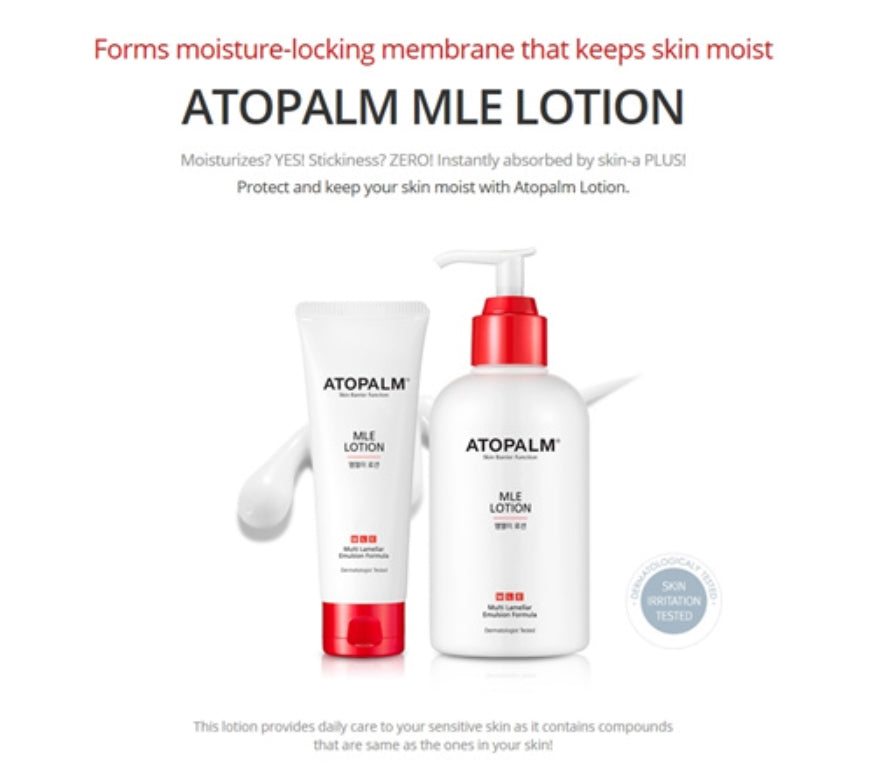 ATOPALM MLE LOTION 120ml Korean Skincare Cosmetics Facial Moisture