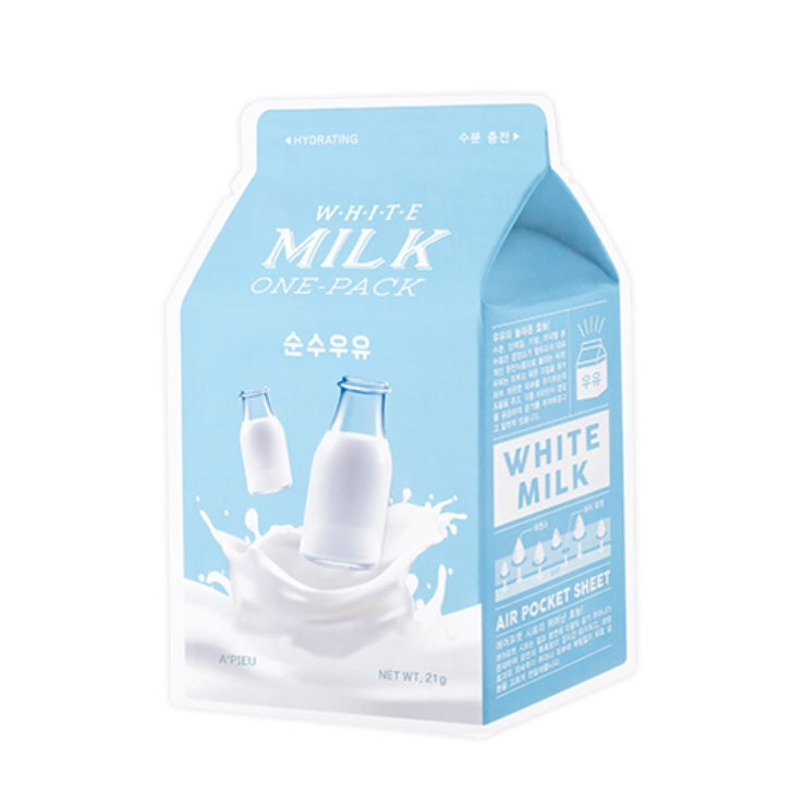 Apieu White Milk One-Pack Korean Skincare Cosmetics Womens Face