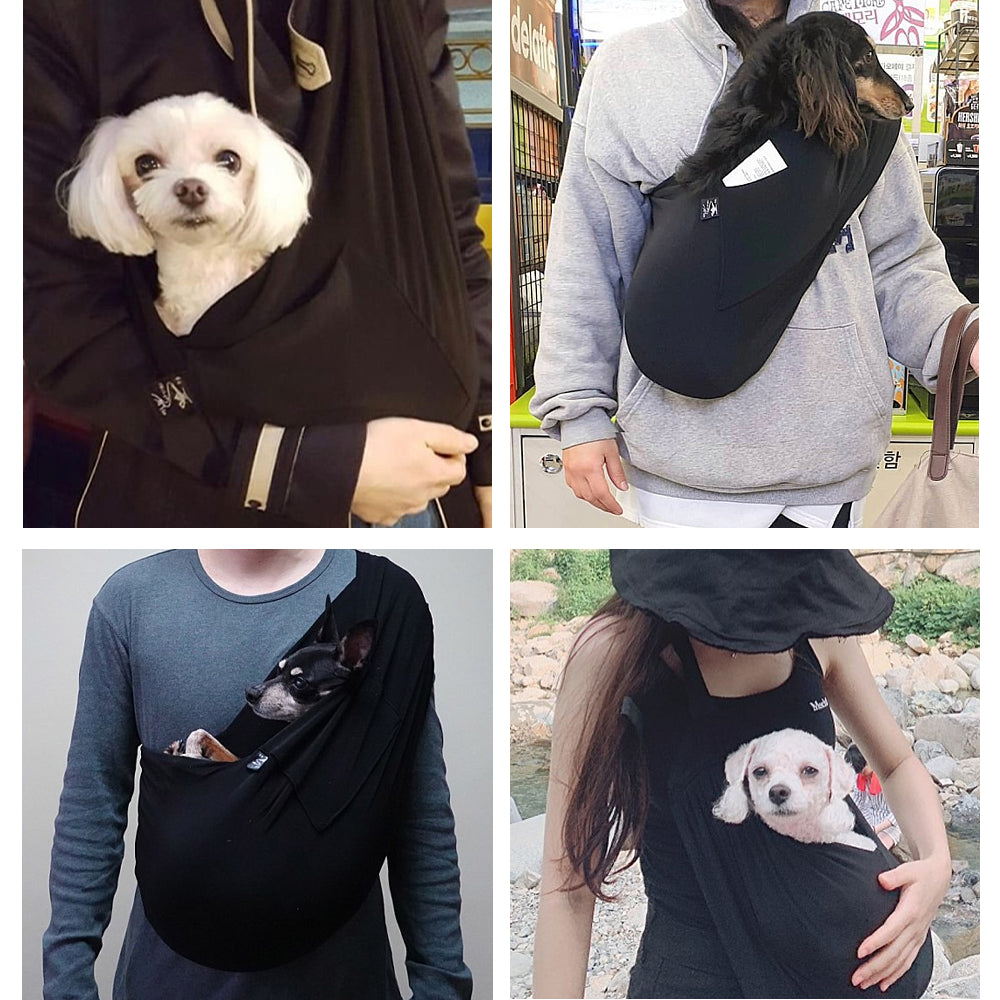 BAEK HYO JUNG Korean Small Dogs Pocket Slingbags Pets Animal Carrier