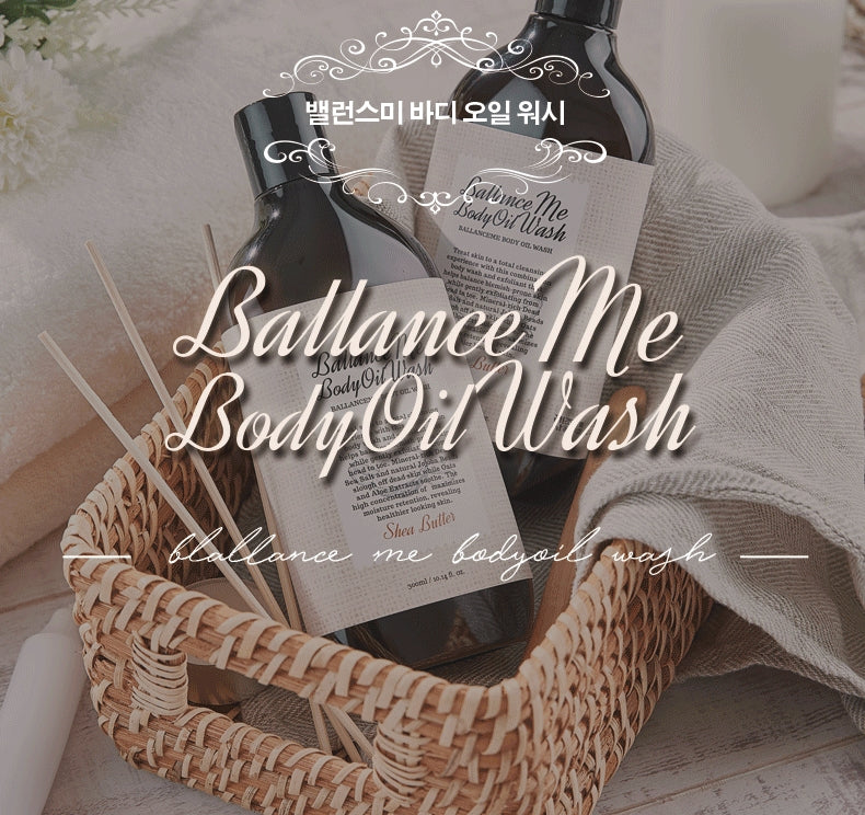 BALLANCEME BODY OIL WASH 300ML Korean Beauty Cosmetics