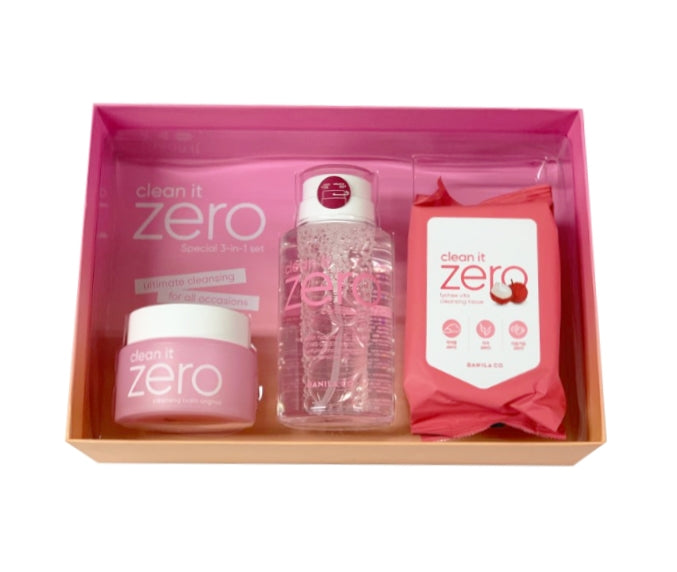 BANILA CO clean it ZERO Special 3-in-1 set Korean Skincare Cosmetics
