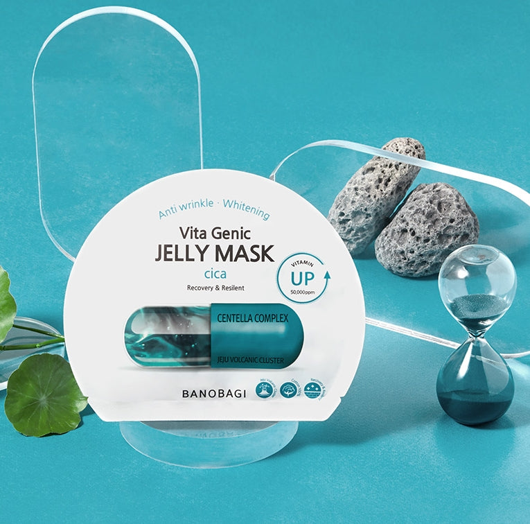 BANOBAGI Vita Genic Jelly Mask Cica 10ea Korean Womens Cosmetics