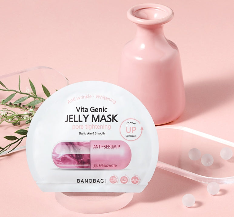 BANOBAGI Vita Genic Jelly Mask Pore Tightening 10ea Korean Womens Cosmetics