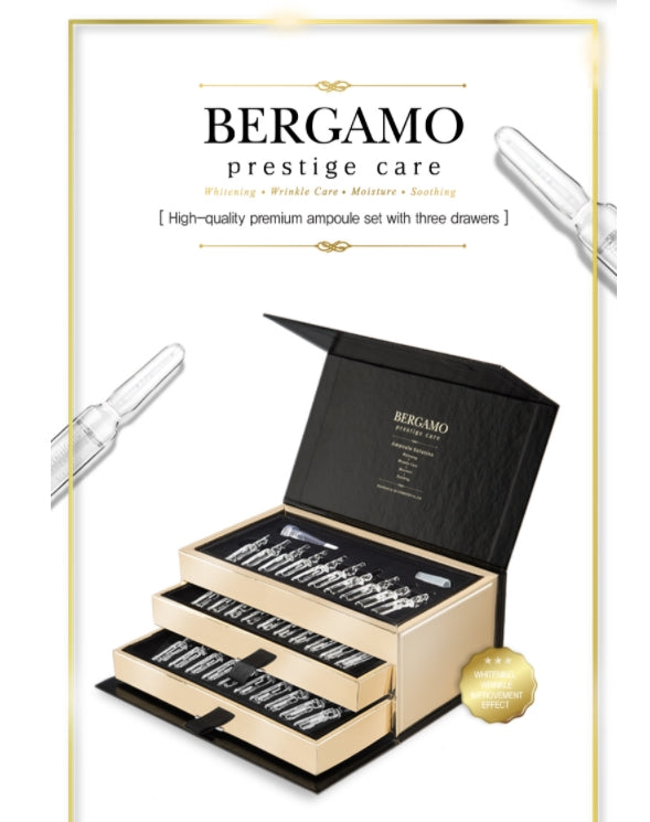 BERGAMO prestige care hyaluronic acid ampoule Womens Beauty Cosmetics