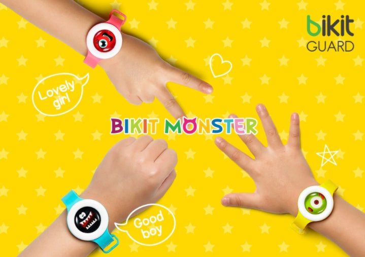 BIKIT GUARD Monster EX Citronella bracelet watch freshener Mosquito