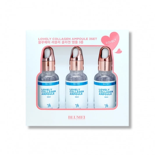 BLUMEI LOVELY COLLAGEN AMPOULE 3SET Women Skincare Cosmetics Facial