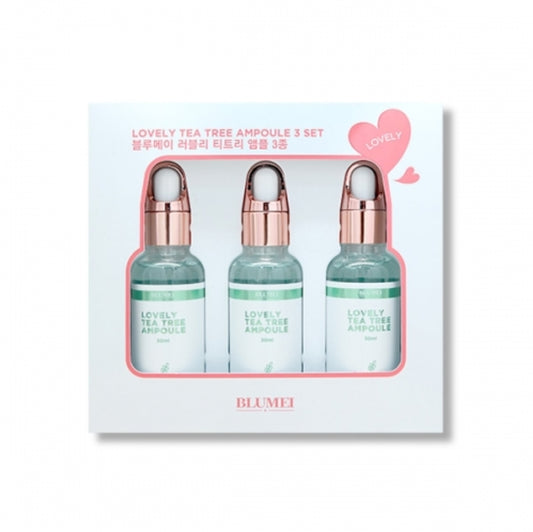 BLUMEI LOVELY TEA TREE AMPOULE 3SET Women Skincare Cosmetics Facial
