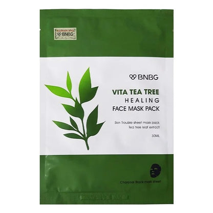 BNBG Banobagi Vita Tea Tree Healing Face Mask Pack Skin Care Pore Tightening