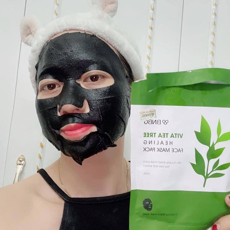 BNBG Banobagi Vita Tea Tree Healing Face Mask Pack Skin Care Pore Tightening