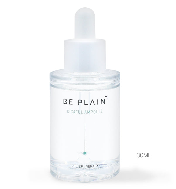 BE PLAIN Cicaful Ampoule 30ml Beauty Cosmetics Skin Care Nourishing
