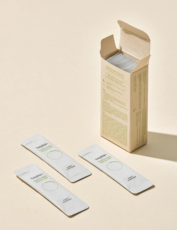 BEPLAIN Greenful Bubble Wash-off Mask 12ea Skincare Soothing Pore Clean Moisture