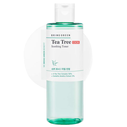 BRING GREEN Tea Tree Cica Soothing Toner 250ml non comedogenic Toner