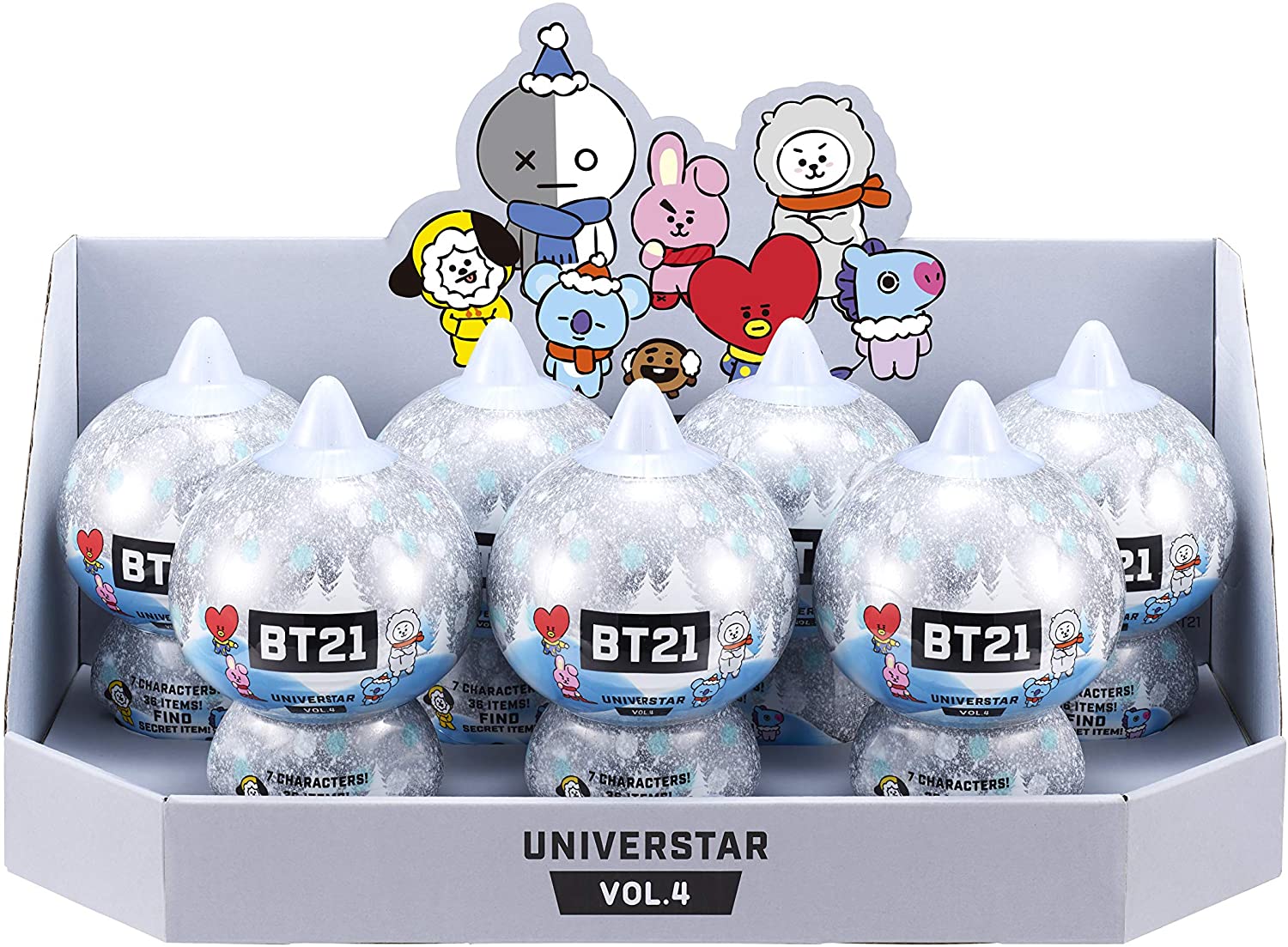 Line Friends BT21 Universtar Blind Figure Pack VOL.4 Winter