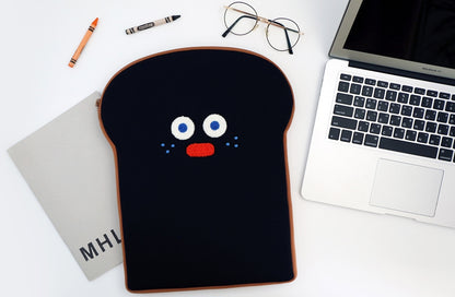 Brunch Brother Shape Laptop Pouch 13inch Burned Toast PC Protective