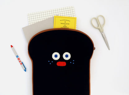 Brunch Brother Shape Laptop Pouch 13inch Burned Toast PC Protective