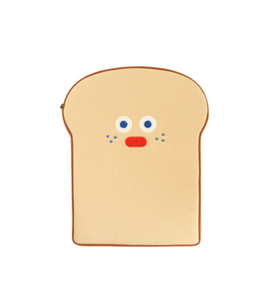 Brunch Brother Shape Laptop Pouch 13inch Toast PC Protective Sleeve