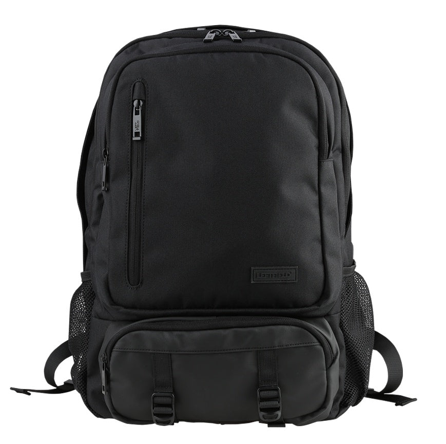 Black Large Laptop Sleeve Backpacks School Travel Bookbags Mens Unisex