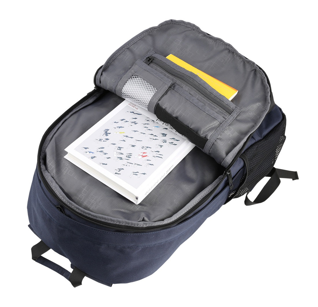 Navyblue Large Laptop Sleeve Backpacks School Travel Bookbags Mens