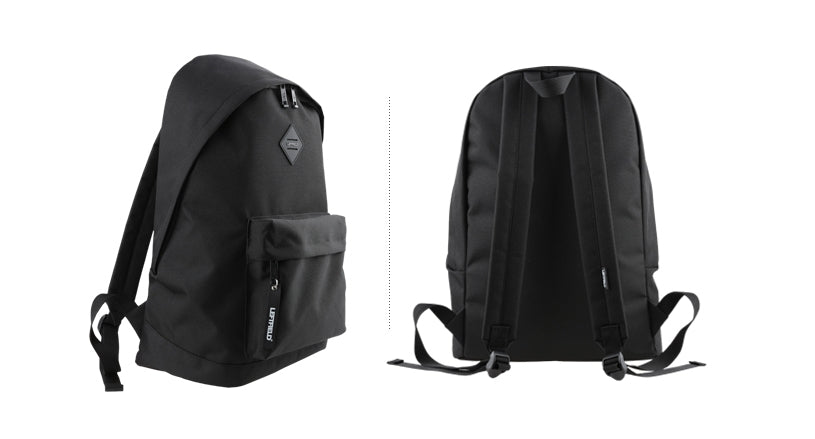 Black School Backpacks Bookbags Korean Unisex Fashion