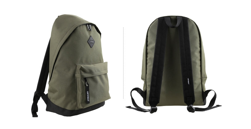 Khaki Green School Backpacks Bookbags Korean Unisex Fashion