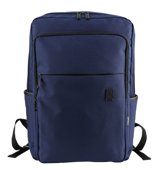 Navy Blue Casual Square School Cotton Backpacks Korean Mens Womens