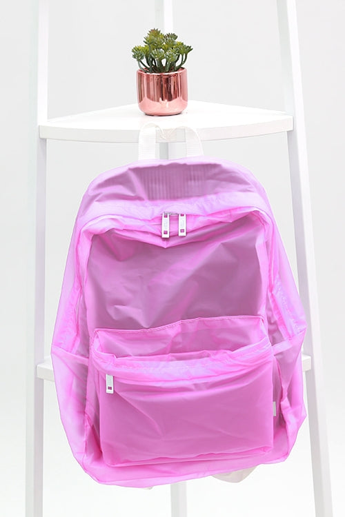 Transparent School Backpacks Korean Womens Casual Fashion
