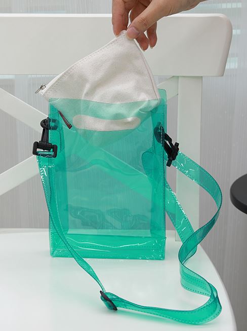 Transparent Crossbody Bags Korean Womens Fashion