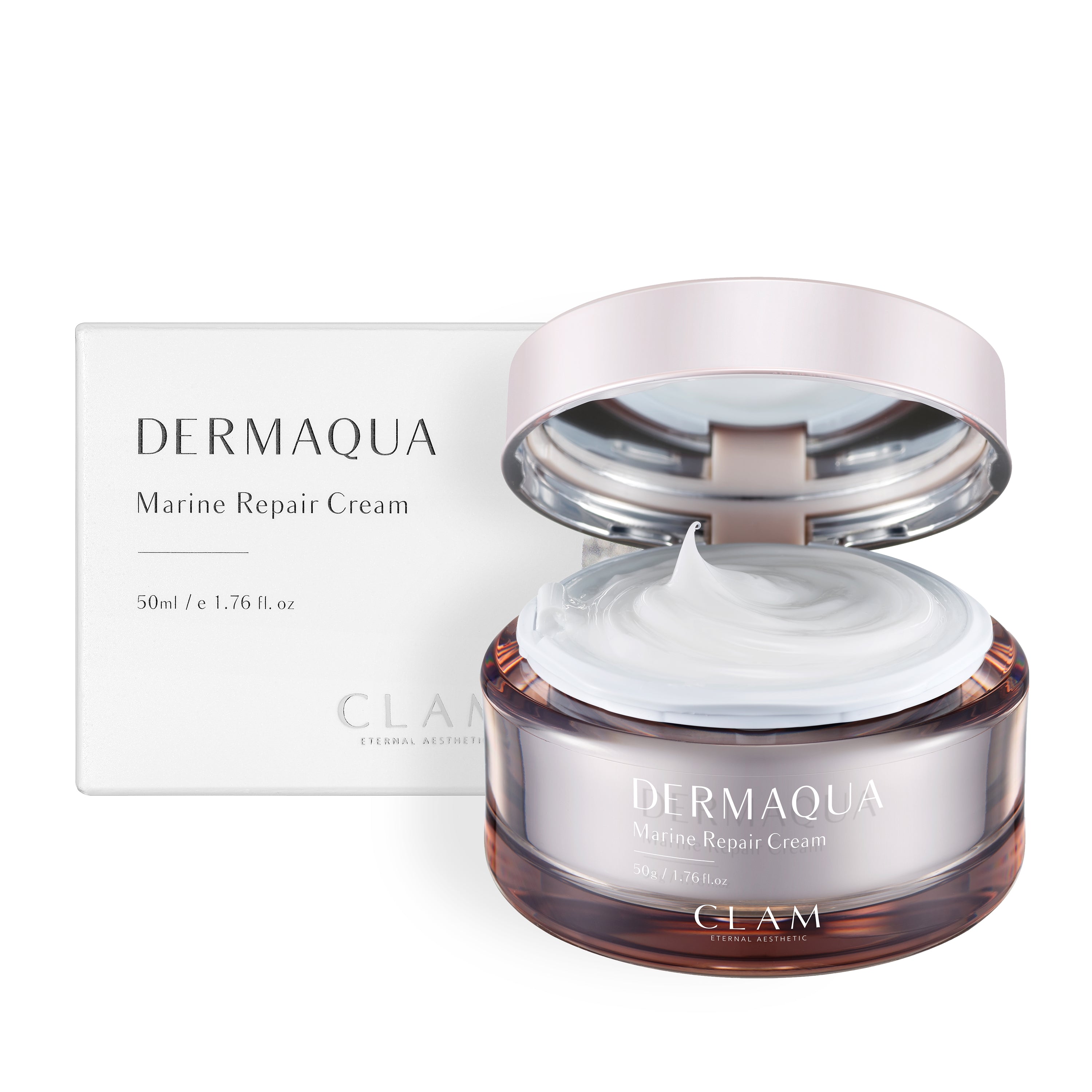 CLAM Dermaqua Marine Repair Cream 50ml (Whitening, Anti-wrinkle Effect)