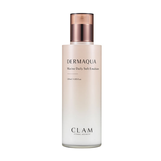 CLAM Dermaqua Marine Daily Soft Emulsion 120ml (Whitening, Anti-wrinkle Effect)