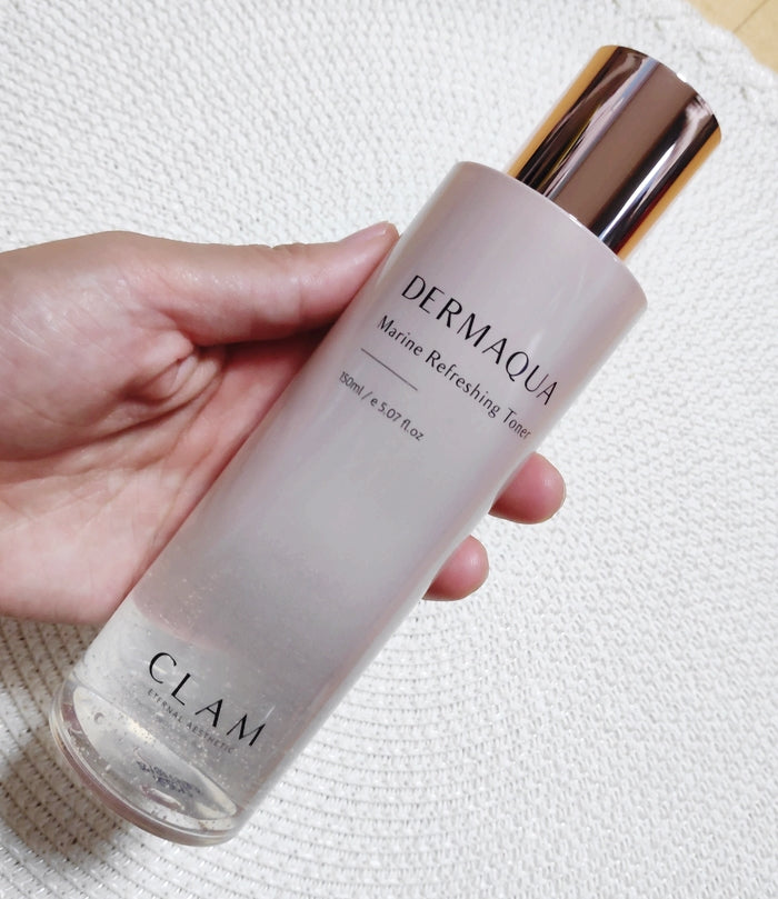 CLAM Dermaqua Marine Refreshing Toner 150ml (Whitening, Anti-wrinkle Effect)